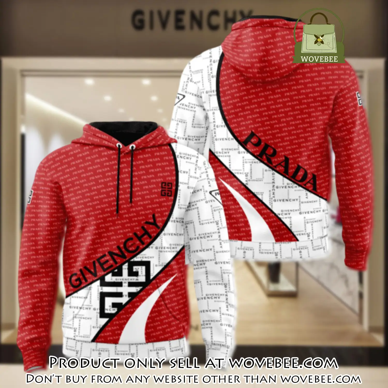 Givenchy prada unisex hoodie luxury brand gifts  jh2288 wvb5805344